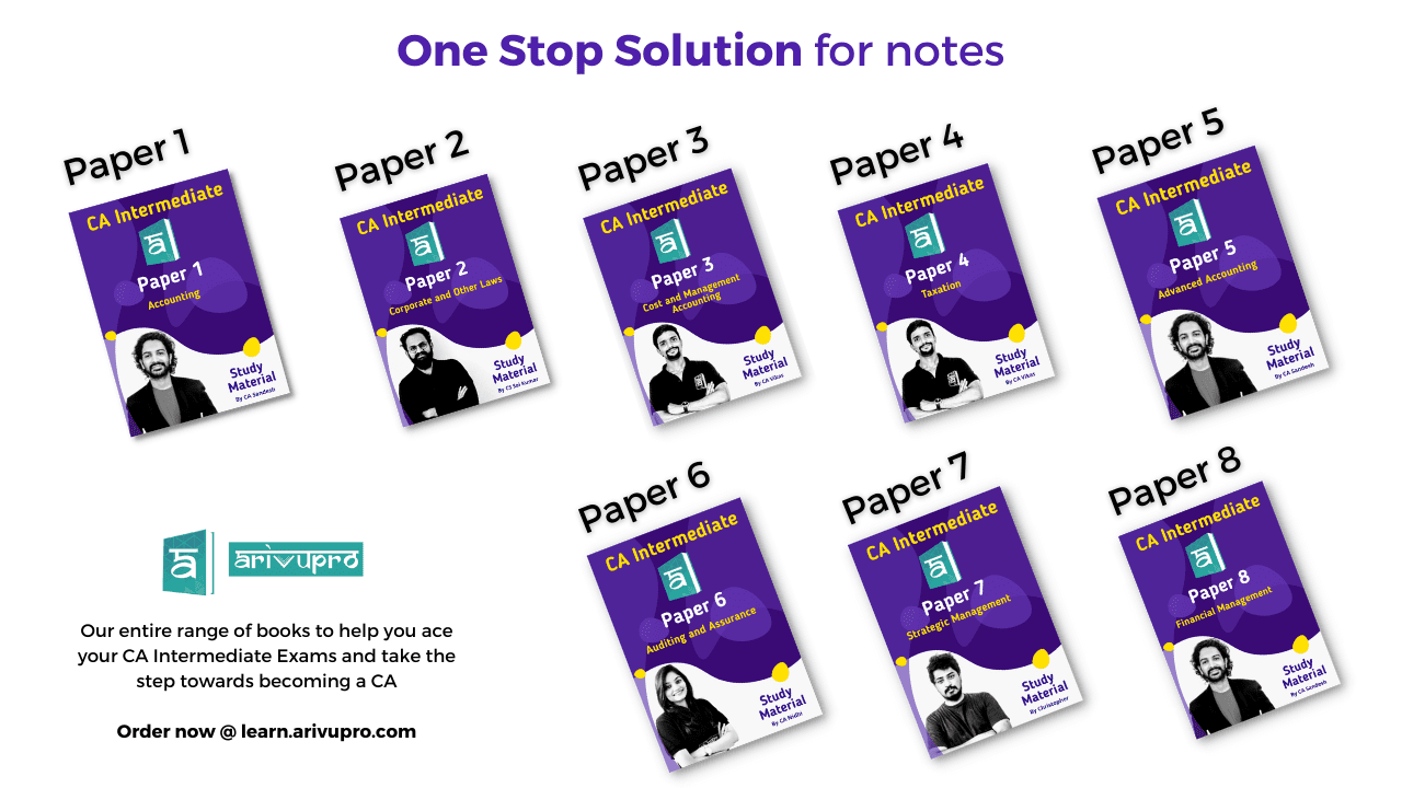 CA Intermediate Notes